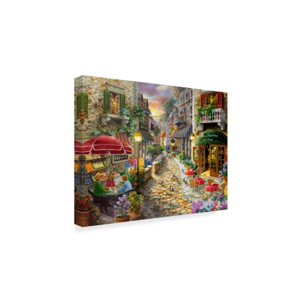 Nicky Boehme 'Early Evening In Avola' Canvas Art,35x47
